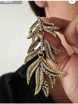 Janjans Zara Tasarım Gold Bohemian Dream Küpe