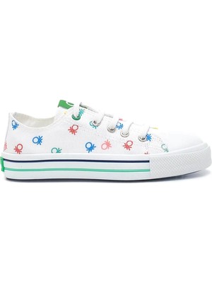 Benetton Unisex Çocuk Converse Beyaz BN-30186