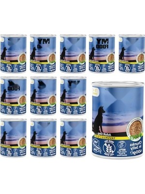 Die Grup Tavuklu Jöleli Yaş Köpek Maması - 400 gr x 12 Adet