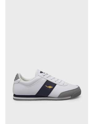 Lescon Erkek Flint 3 Sneakers Beyaz Lacivert 24NAE00FLS
