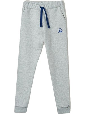 Benetton Unisex Çocuk Eşofman Altı Gri BNT-155UB