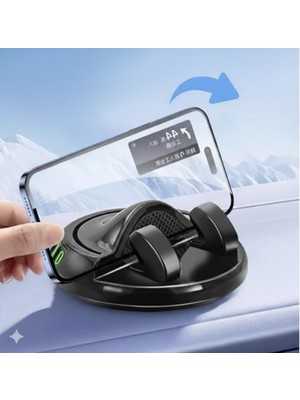 Die Grup 360 Derece Dönebilen Yapışkanlı Araç Telefon Tutucu