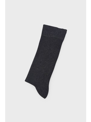 Paktaş Erkek Diabet Bambu Çorap Füme PKTS-M1050
