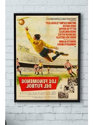Die Grup (PSTER12323) Mexican Futbol Çerçeveli Tablo (21X30CM)