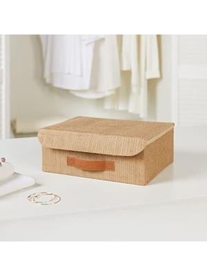 Die Grup 30X23X11 cm Jüt Kapaklı Çekmece Içi Organizer Kutu