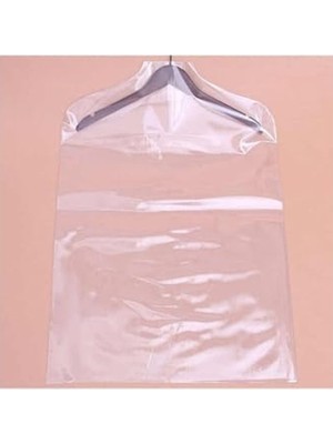 Die Grup 60X90 cm Şeffaf Elbise Koruma Kılıfı, 20 Adet Set
