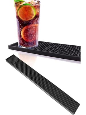 Die Grup Mat Siyah Renk 60 cm Uzunluğunda Büyük Bar Lastiği