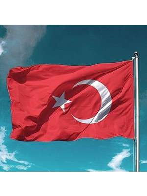 Die Grup 50X75 cm Boyutunda Alpaka Kumaş Türk Bayrağı, Dayanıklı