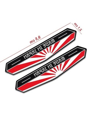 Die Grup Made In Japan Bayraklı 3D Sticker