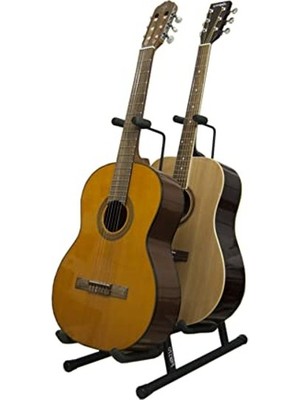 Die Grup Çiftli Sap Destekli Gitar Sehpası, Dayanıklı ve Pratik Tasarım