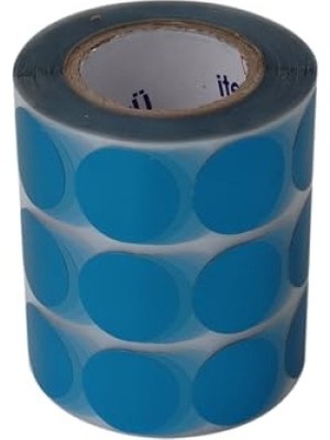Die Grup Kendinden Yapışan Metalize Kuşe Etiket 25MM x 25MM Rulo, 2500 Adet