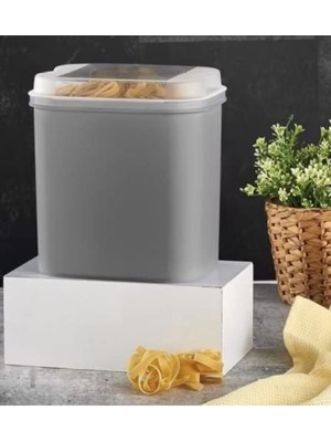 Die Grup Gri Renkli 4500 ml Kapasiteye Sahip Saklama Kabı