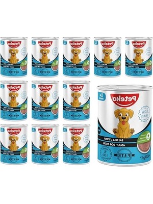 Die Grup 12 Adet 400 gr Balıklı Yetişkin Köpek Pate