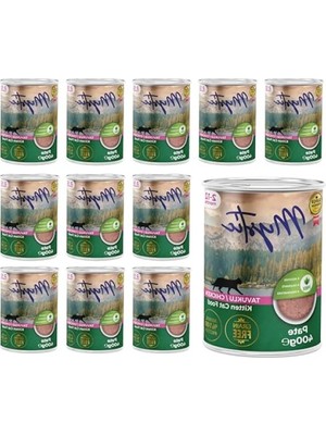 Die Grup Yavru Kedi Tavuklu Pate, 400 gr x 12 Adet