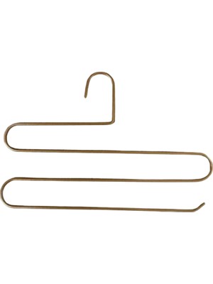 Edora Home Rose Dolap İçi 3 Katlı Pantolon Elbise, Şal, Eşarp, Askısı, Gardrop Askılığı - Metal Paslanmaz