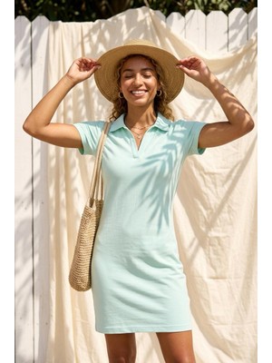 Nikitas Design Polo Yaka Elbise