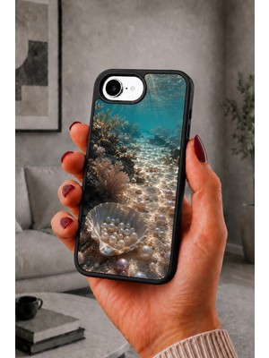 BG AKSESUAR iPhone 17E Uyumlu Inci Desenli Kamera Korumalı Darbelere Dayanıklı Kılıf