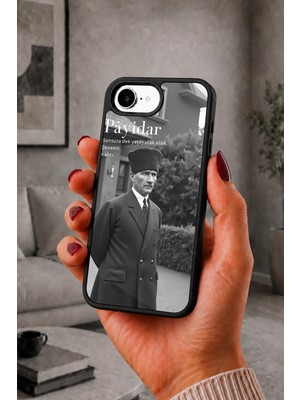 BG AKSESUAR iPhone 17E Uyumlu Payidar Desenli Kamera Korumalı Darbelere Dayanıklı Kılıf