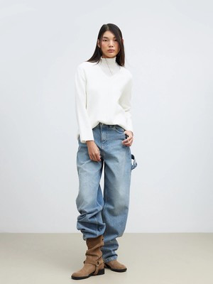 Lc Waikiki Yeni Sezon Wideleg Kadın Jean Pantolon