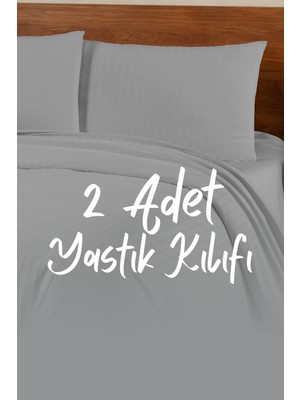 Erko Tekstil Bodrum 2'li Pike Yastık Kılıfı | Flaplı Yastık Kılıfı | Yazlık Yastık Kılıfı | %100 Pamuk | 50 x 70 cm