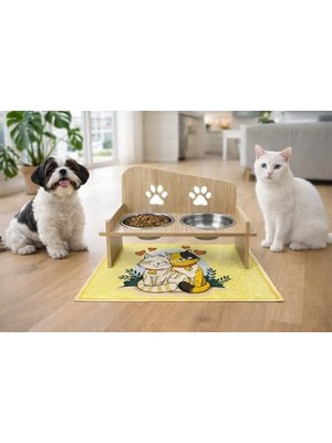 Die Grup Legend Lüks Kedi/köpek Yatağı, Kaymaz Altlık, Sertifikalı Peluş Kumaş, Yıkanabilir, Silikon Elyaf Dolgulu (50 x 40 Cm)