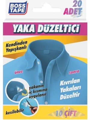 Die Grup Yaka Düzleştirici Yapışkanlı Balin 20 Adet