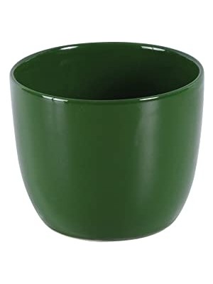 Die Grup Karmen Seramik Saksı 12 cm 3'lü Yeşil