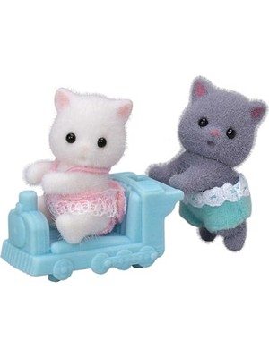 Die Grup Sylvanian Families Iran Kedisi Ikizler 5457