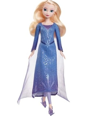 Die Grup Karlar Ülkesi: Kış Festivali'nden Ilham Alan  Disney Karlar Ülkesi Elsa Bebek ve Aksesuarlar, Çıkarılabilen Elbise, Paten ve Bir Çift Ayakkabı, JBG53