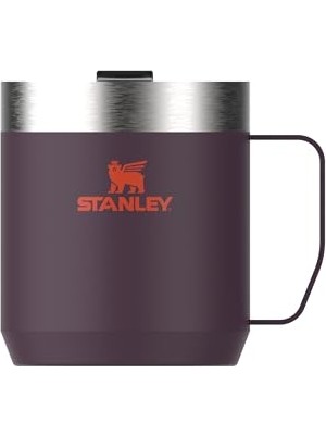 Die Grup Stanley Classic Legendary Camp Mug Paslanmaz Çelik Termos Bardak, Mürdüm (Plum), 0.35 Litre