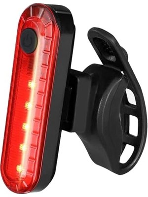 Die Grup Bisiklet 4 Modlu Su Geçirmez USB Şarj LED Scooter Çanta Arka Işık Lambası Işık Aydınlatma Ikaz