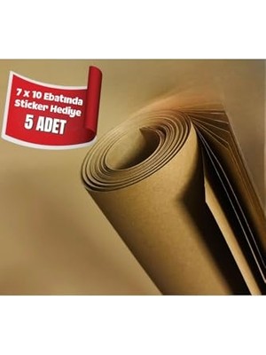 Die Grup 1. Kalite Kraft Kağıt Ambalaj – Hediye Çeyiz & Paketleme Kağıdı 100X150 cm 5’li Saman Kağıt