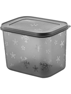 Die Grup Deconox No Frost Silikon Yumuşak Kapalı Saklama Kabı Dondurucu ve Buzluk Saklama Kabı 1400ML, Kapaklı No Frost Saklama Kabı 1400ML, Derin Dondurucu Saklama Kabı 1400ML
