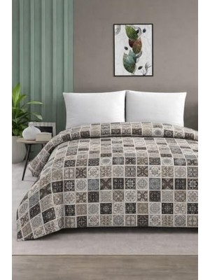 Die Grup Mulberry Çift Kişilik Pike Yatak ÖRTÜSÜ%100 Pamuk 220X230 Fayans
