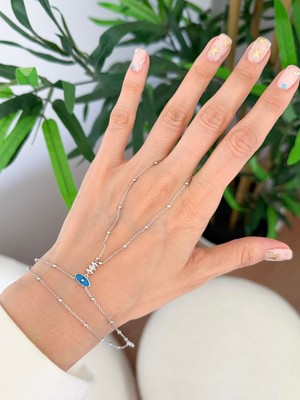 Venüs Design Çelik Nazar Taşlı  Şahmeran