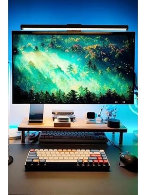Die Grup Dokunmatik Monitör Üstü LED Aydınlatma – Rgb Ambiyans & 3 Renk Işık Ayarlanabilir