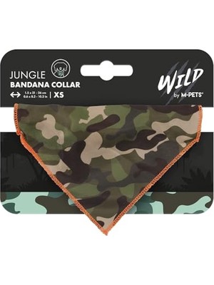 Die Grup Wıld Jungle Bandana Collar (Xs)