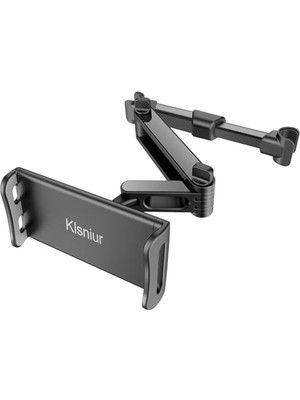 Die Grup Araba Baş Dayanağı Montajı, Tablet Koltuk Dayanağı Tutucu, Araba Arka Koltuk Montaj Tutucu Evrensel 360° Dönen Ayarlanabilir 6"-10,5" Tablet iPad Air iPad Mini, Samsung Galaxy, Cep Telefonları Için 4,
