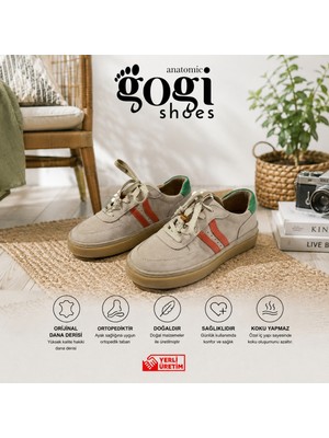 Casso Kadın Süet Ayakkabı Günlük Casual Sneaker Anatomik Rahat Ayakkabı