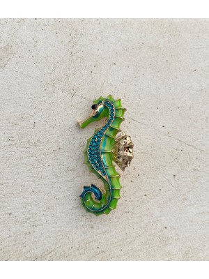 Nunu Takı Deniz Atı Broş