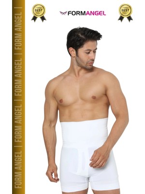 #boxerkorse Göbek Düzleştirici Bel Basen Toparlayıcı Sıkılaştırıcı Duble Erkek Boxer Korse 4'lü Set