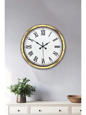Vivense Majestic Gold Metal Duvar Saati 40 cm