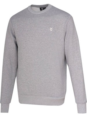 Hummel T-Pulse Male Co Regular Neck Gri Erkek Sweatshirt 922442-2006