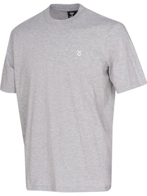Hummel T-Pulse Male Co Regular Gri Erkek T-Shirt 912263-2006