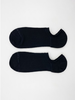 Obje Erkek Siyah Sneakers Bambo Çorap