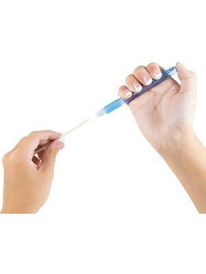 Tombow Mono Knock 3.8mm Kalem Silgi Şeffaf Mavi