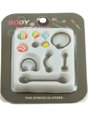 Marsilyan Piercing Set 11 Adet