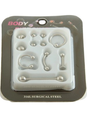 Marsilyan Piercing Set 11 Adet