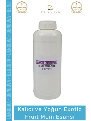 #mumesansı Yoğun Kalıcı Kaliteli Yağ Bazlı Konsantre Parafin Uyumlu Exotic Fruit Mum Esansı 1 Lt
