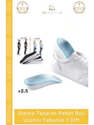 #uzatıcıtabanlık Ortopedik Gizli Topuk Destekli Eva Bellek Köpük Boy Uzatıcı Tabanlık 2,5 cm 2 Adet